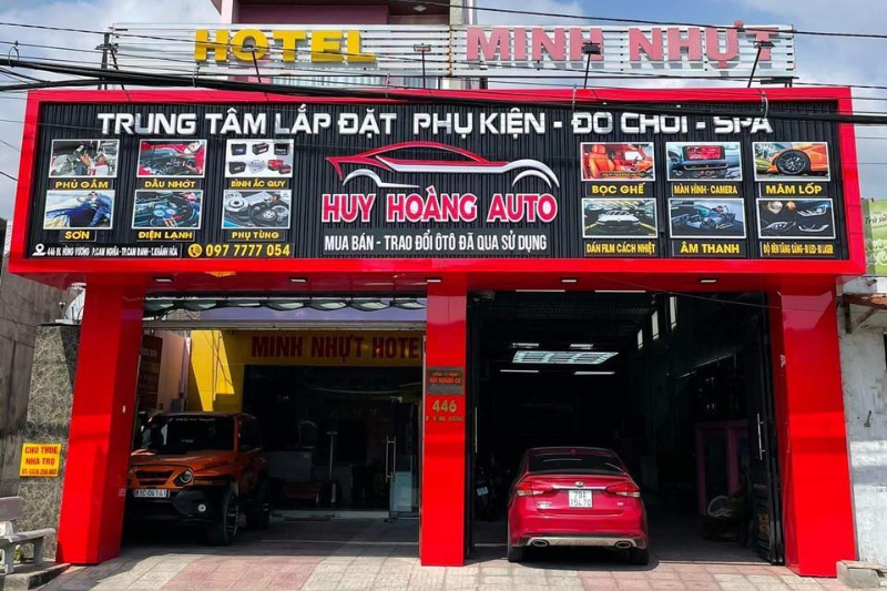  Huy Hoàng Auto đã mở rộng hoạt động với tận 3 cơ sở tại Thái Bình