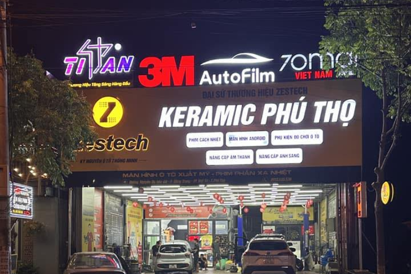 Keramic Phú Thọ là đại lý ủy quyền của các thương hiệu phim cách nhiệt 3M