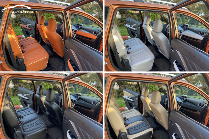 Mitsubishi Xpander bọc ghế da ô tô tại TPHCM