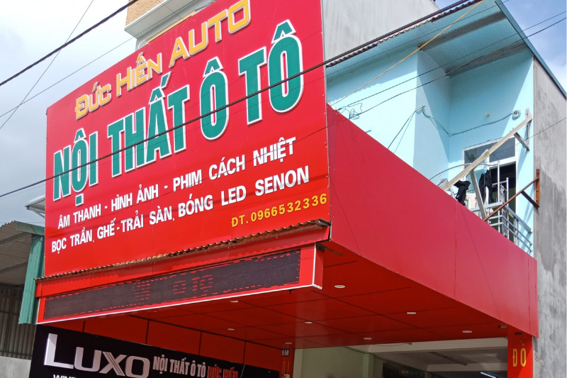 Nội thất ô tô Đức Hiến