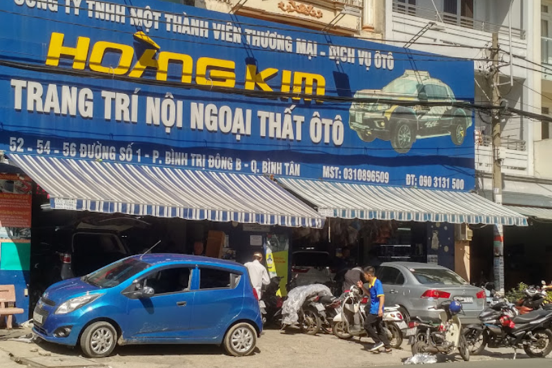 Ô tô Hoàng Kim - Địa chỉ dán phim cách nhiệt tại quận Bình Tân