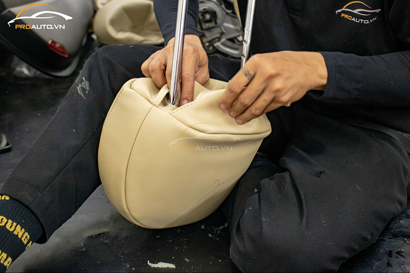 Quy trình bọc áo ghế da ô tô