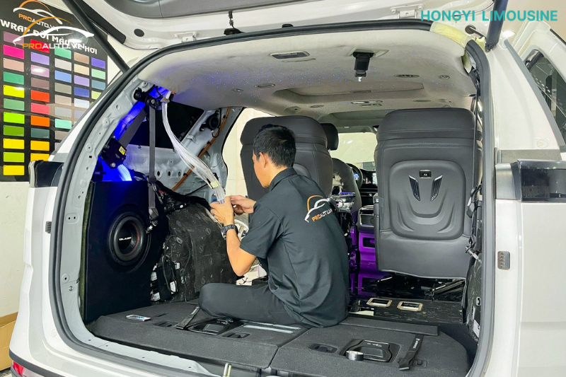 Thi công độ ghế Limousine chuyên nghiệp