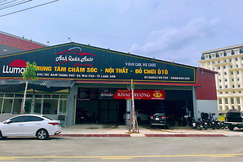 Trung tâm chăm sóc - Nội thất - Đồ chơi ô tô Anh Quân Auto