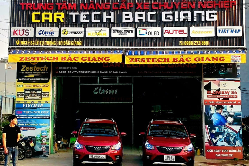 Trung tâm nâng cấp xe chuyên nghiệp Car Tech Bắc Giang