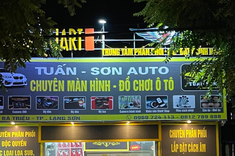 Tuấn Sơn Auto chuyên màn hình - Đồ chơi ô tô