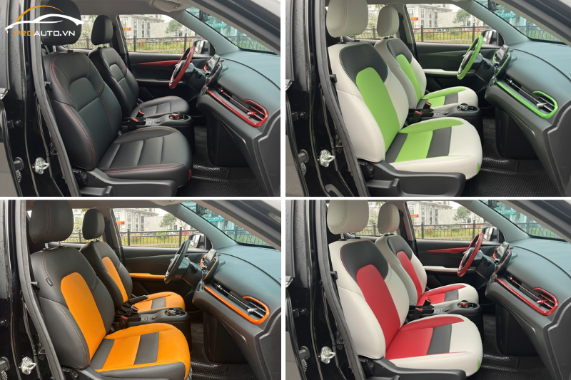 VinFast VF5 bọc ghế da ô tô tại TPHCM
