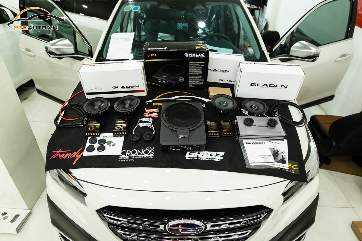 Cấu hình âm thanh sử dụng loa sub gầm ghế ô tô