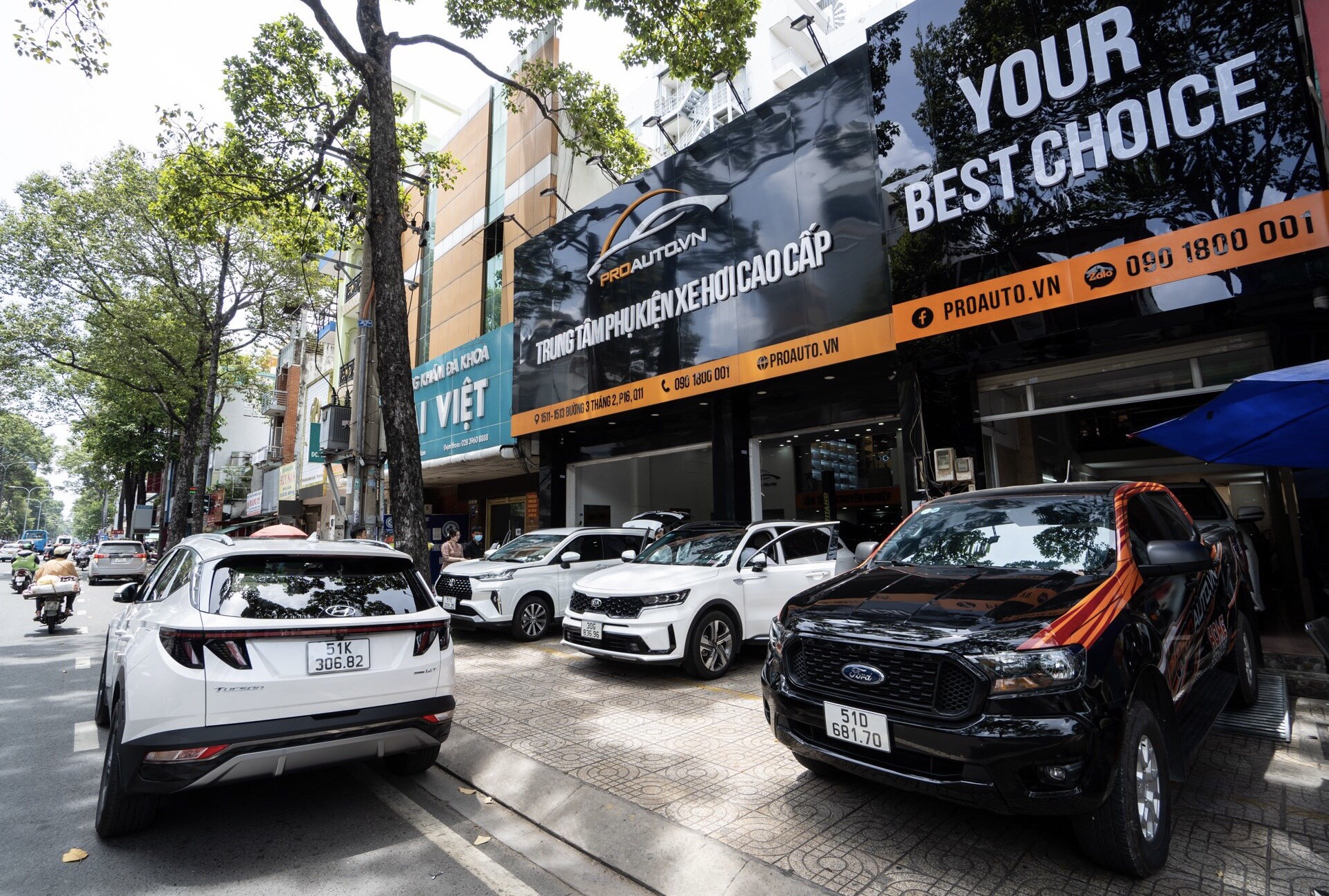 Trung tâm phụ kiện xe hơi cao cấp Proauto.vn Chi Nhánh Quận 11