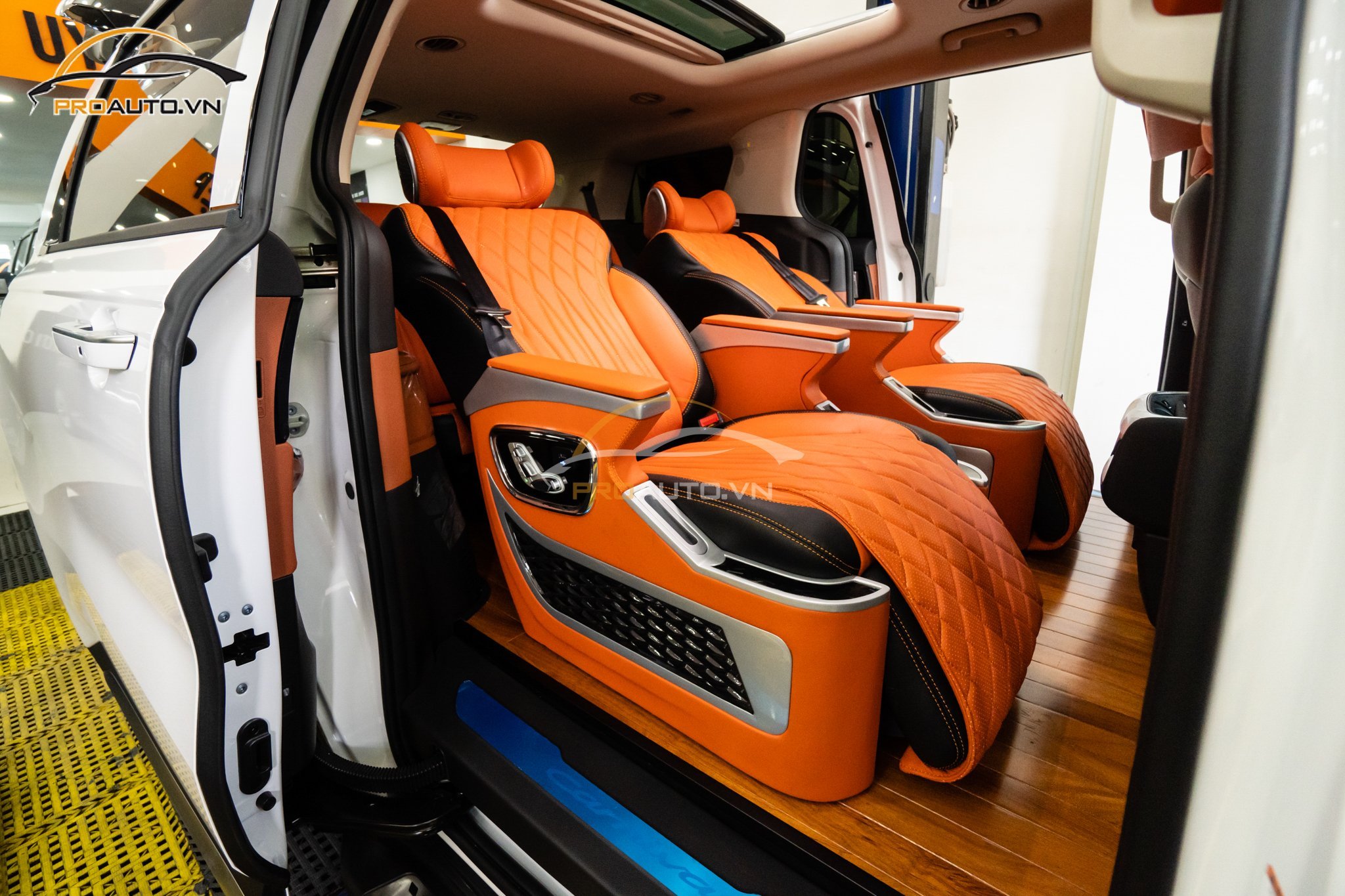 Gói độ ghế Limousine phiên bản thương gia