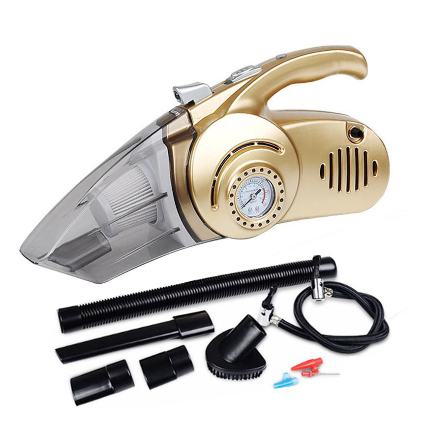 Phụ kiện ô tô máy hút bụi bơm hơi ô tô 4 trong 1