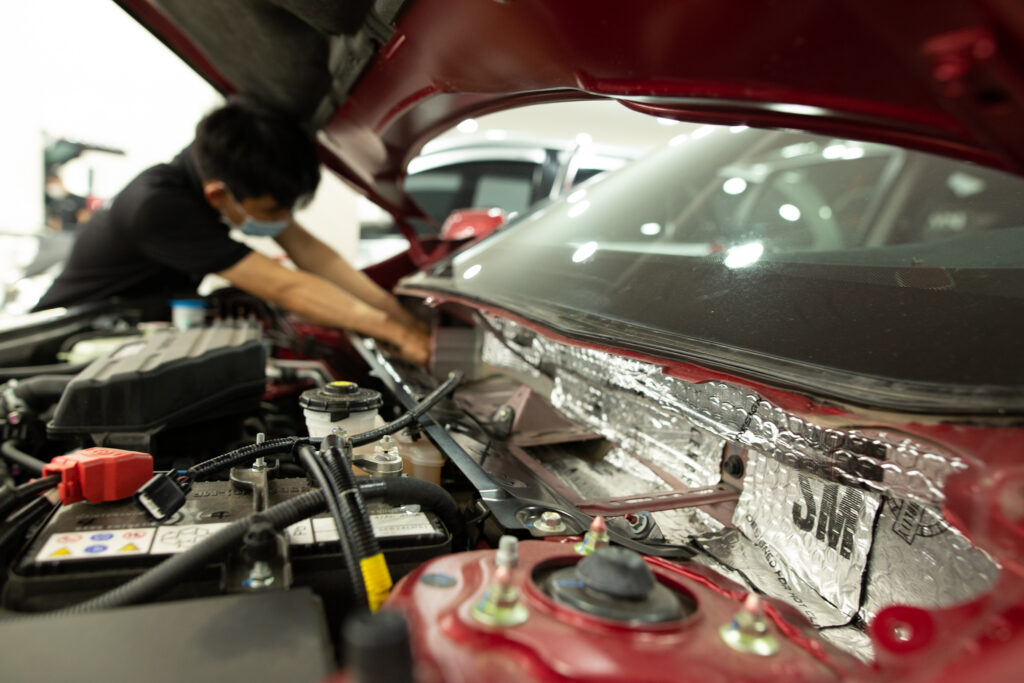 dán chống ồn ô tô