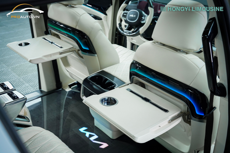Bàn chỉnh cơ có LED cho Kia Carnival