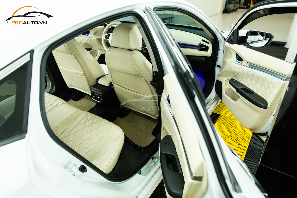 Đổi màu nội thất ô tô toàn bộ xe