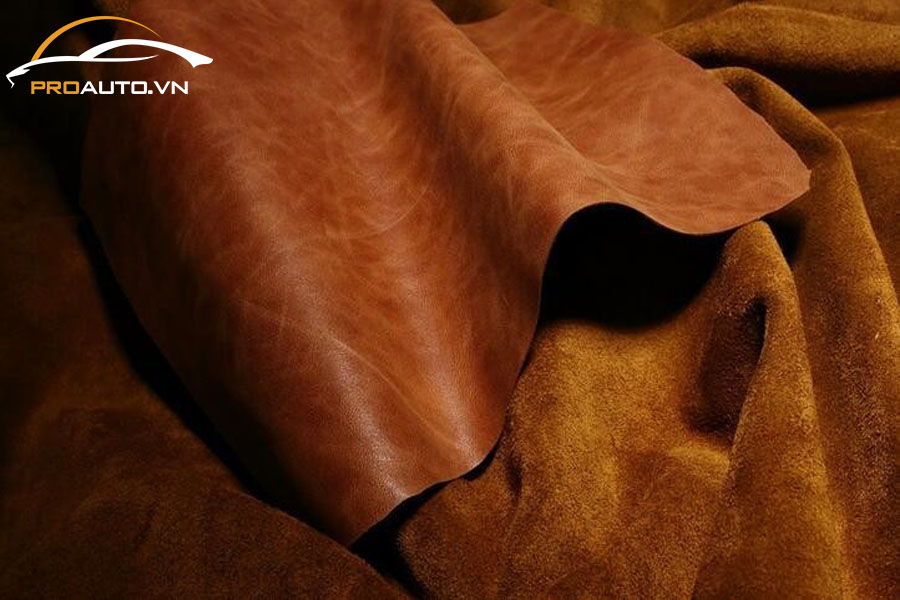 Chất liệu da Bò thuộc