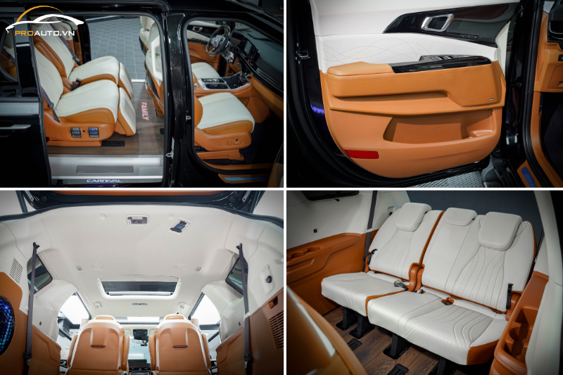 Carnival đổi màu nội thất ô tô TPHCM