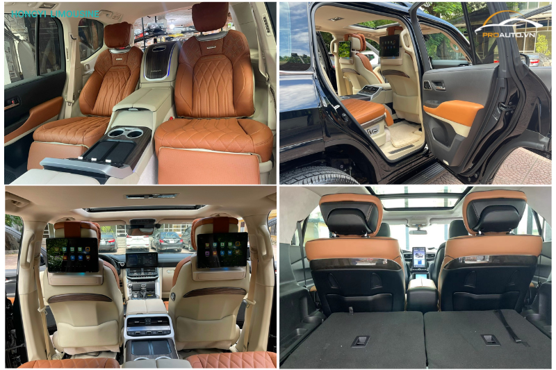 Độ xe Limousine cho Lexus 570 sang trọng, đẳng cấp