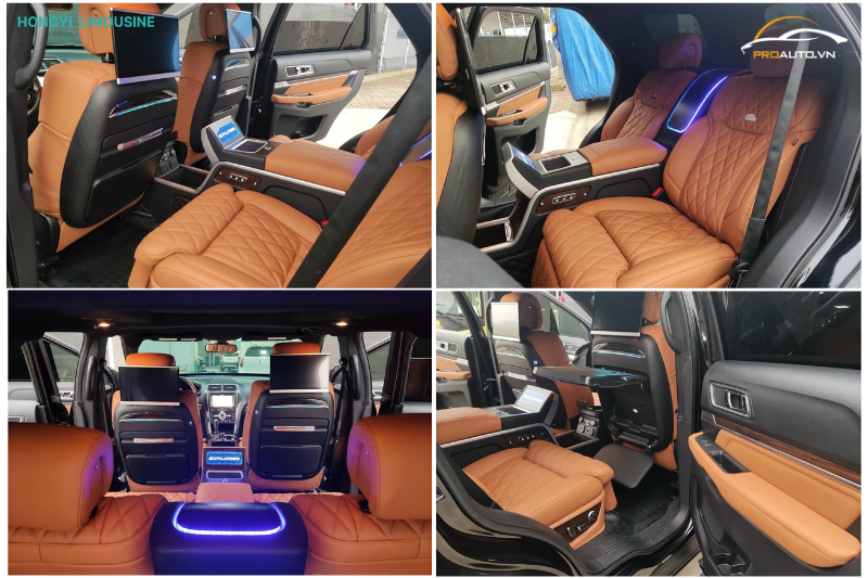 Độ xe Limousine cho xe Ford Explorer