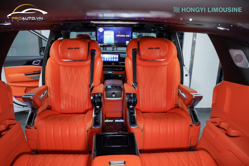 Độ xe Limousine - Trải nghiệm tính năng điều khiển giọng nói thông minh