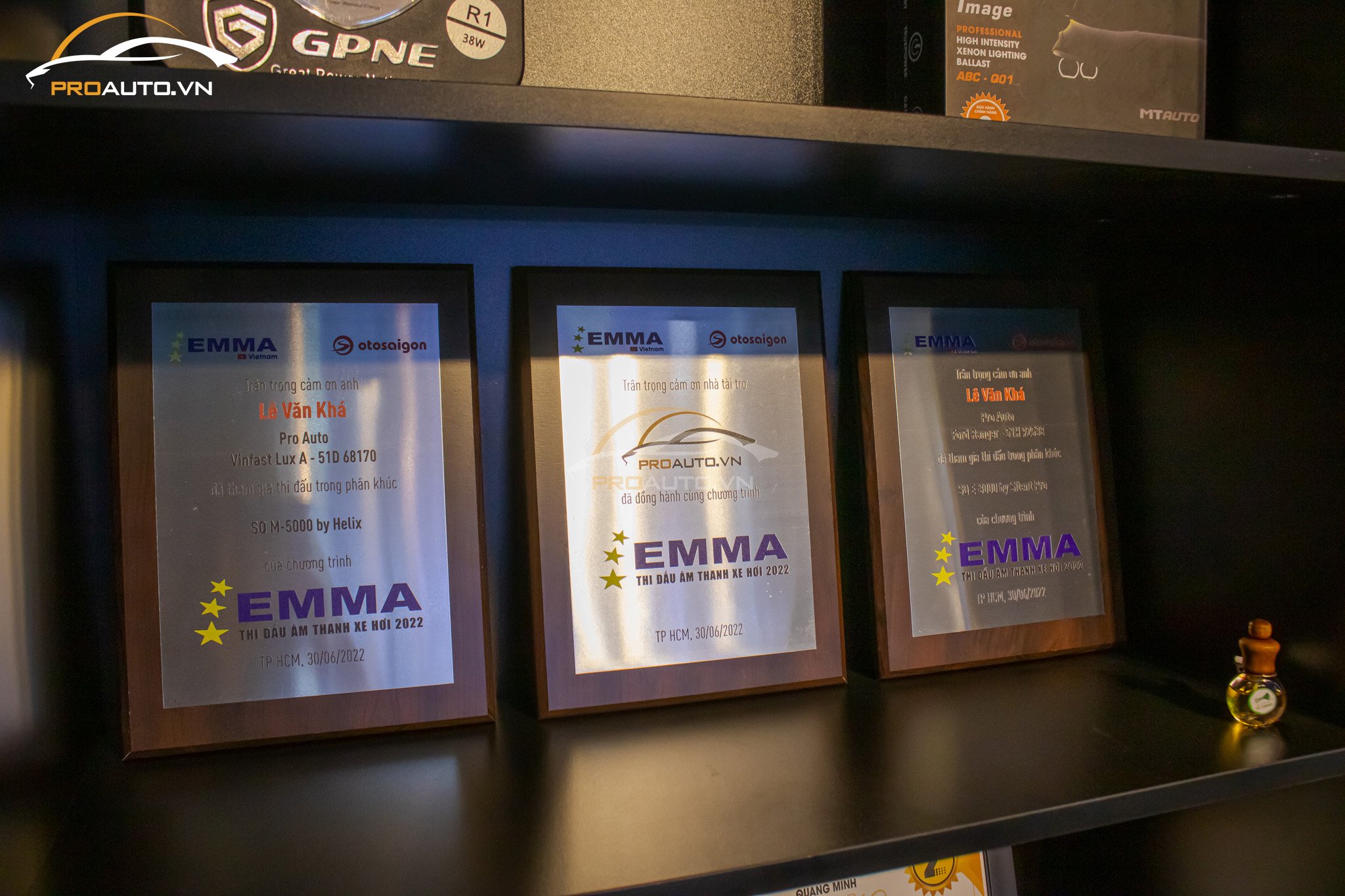 Proauto.vn đạt giải tại cuộc thi âm thanh xe hơi EMMA VIETNAM