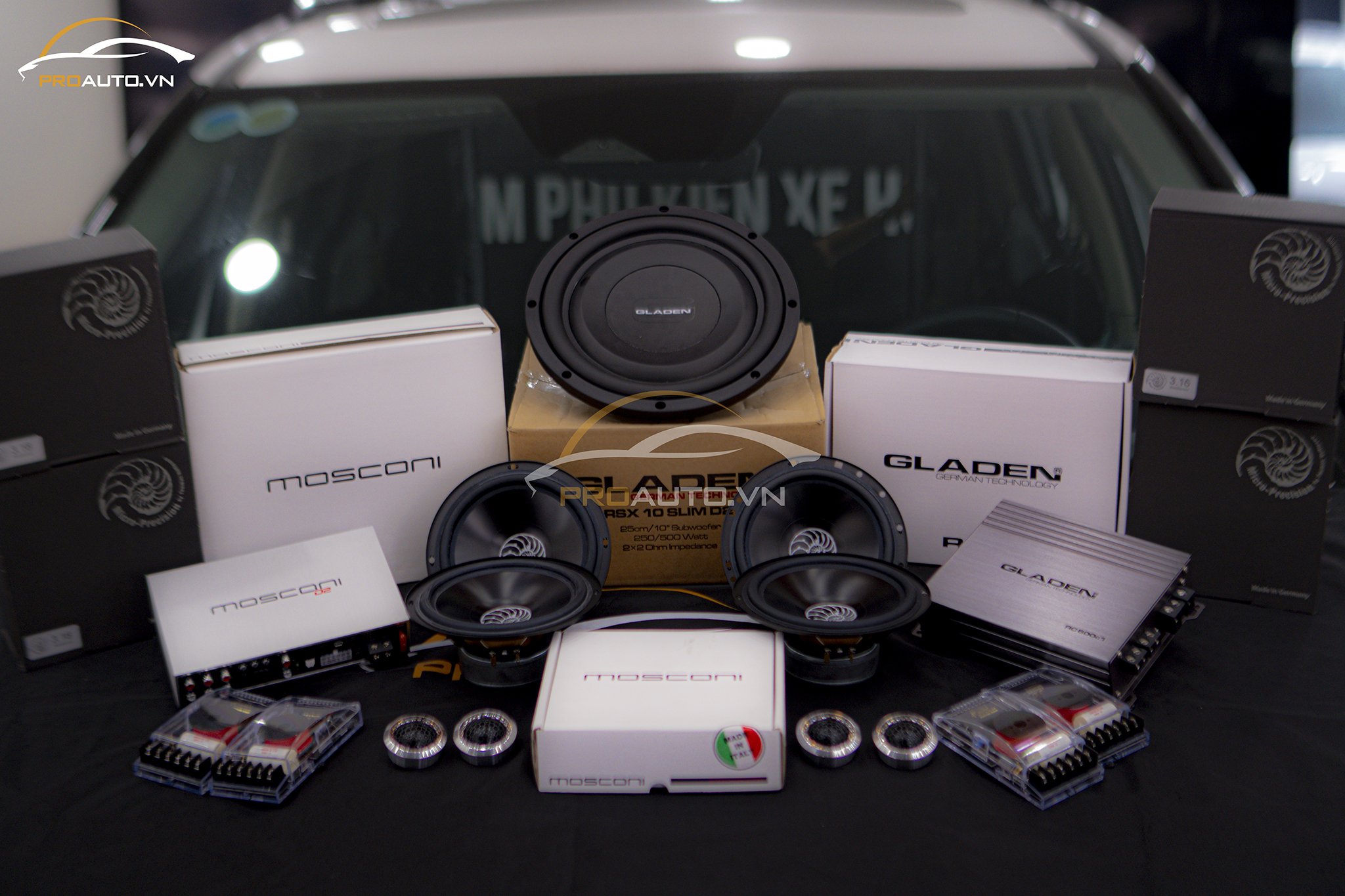 Gói độ âm thanh xe hơi cao cấp