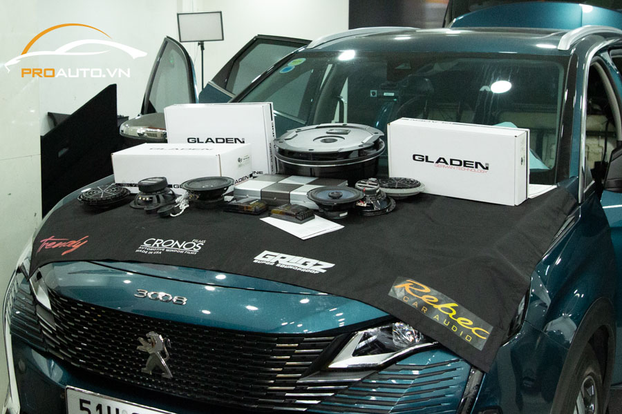 Gói độ âm thanh xe hơi cơ bản