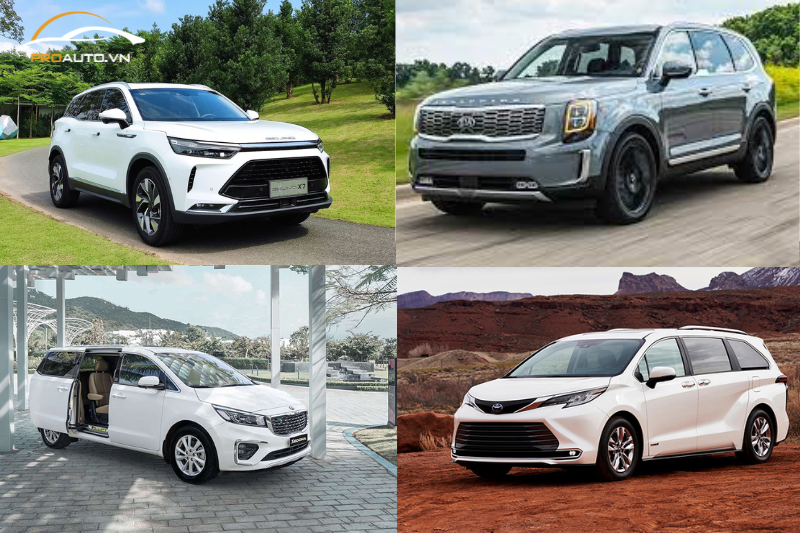 Các dòng xe 7 chỗ độ Limousine