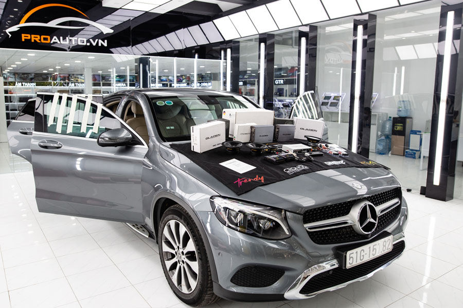 Giải pháp nâng cấp âm thanh xe hơi Mercedes GLC 300