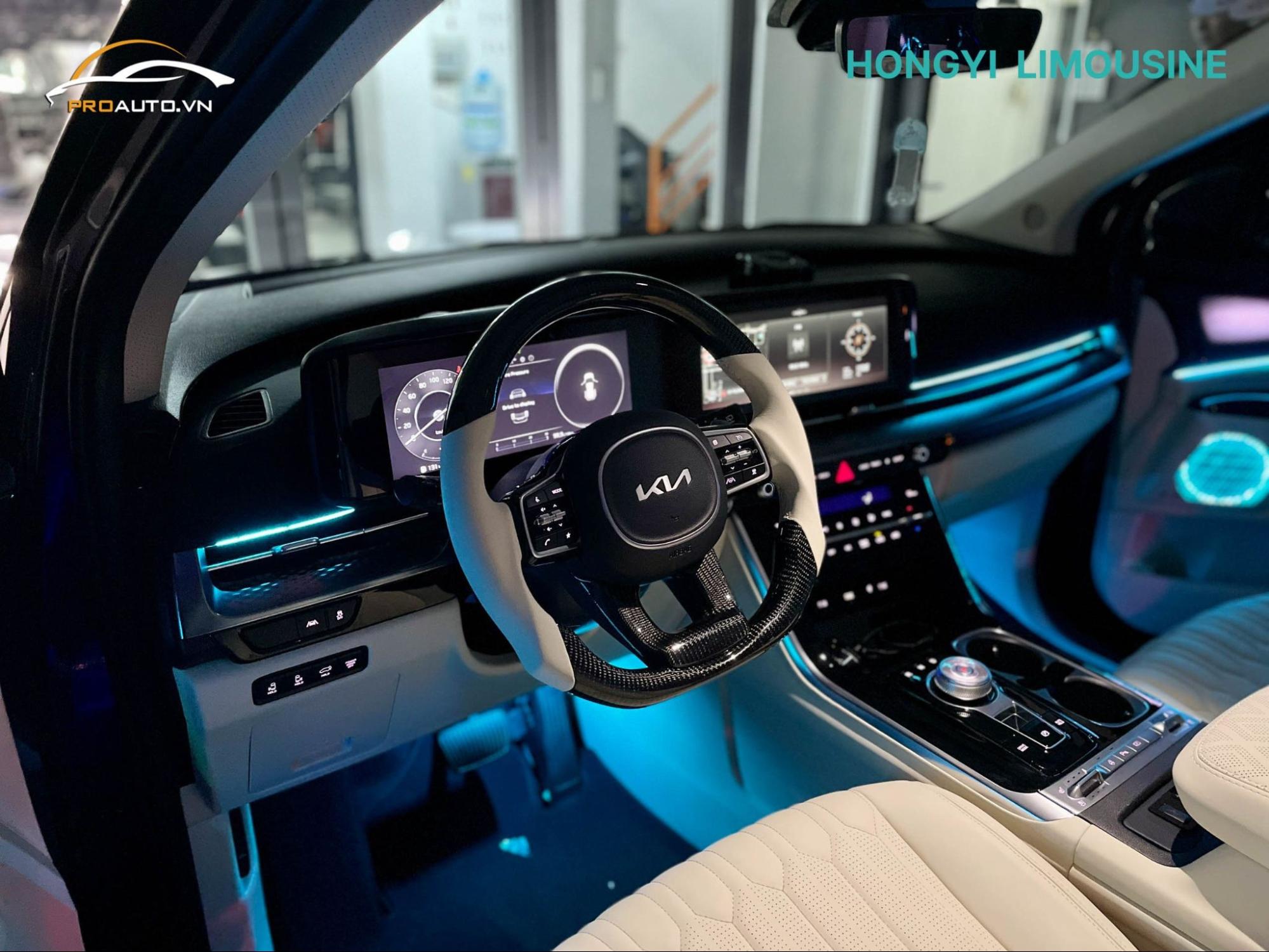 Độ LED nội thất xe 7 chỗ