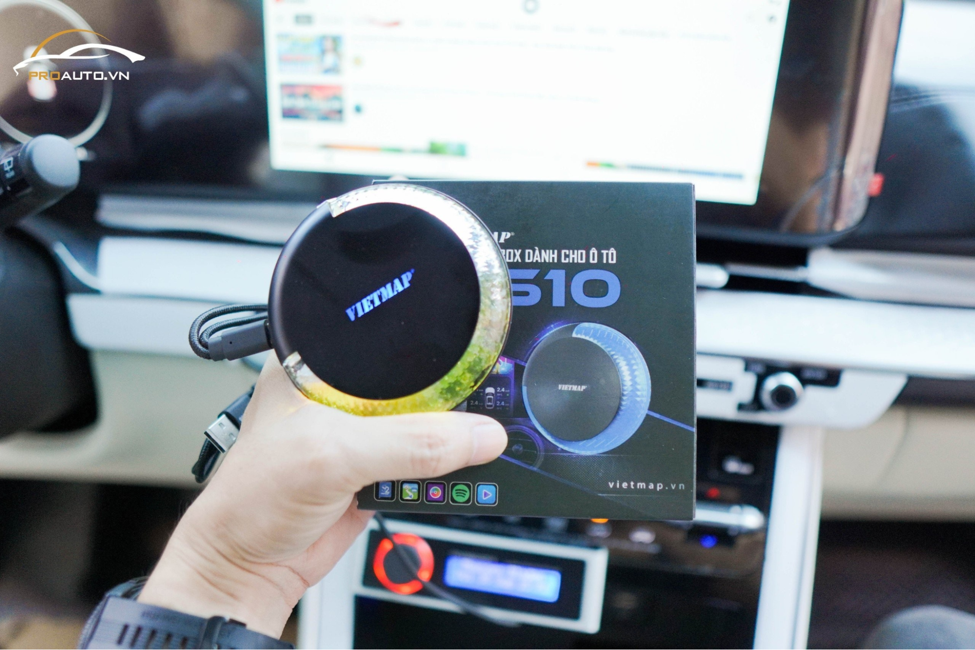    Nâng cấp Android Box xe 7 chỗ