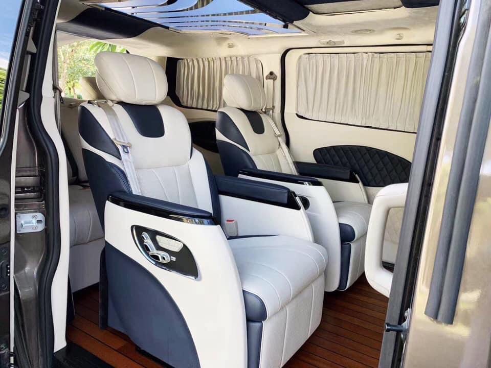 Độ ghế Kia Limousine nhập khẩu