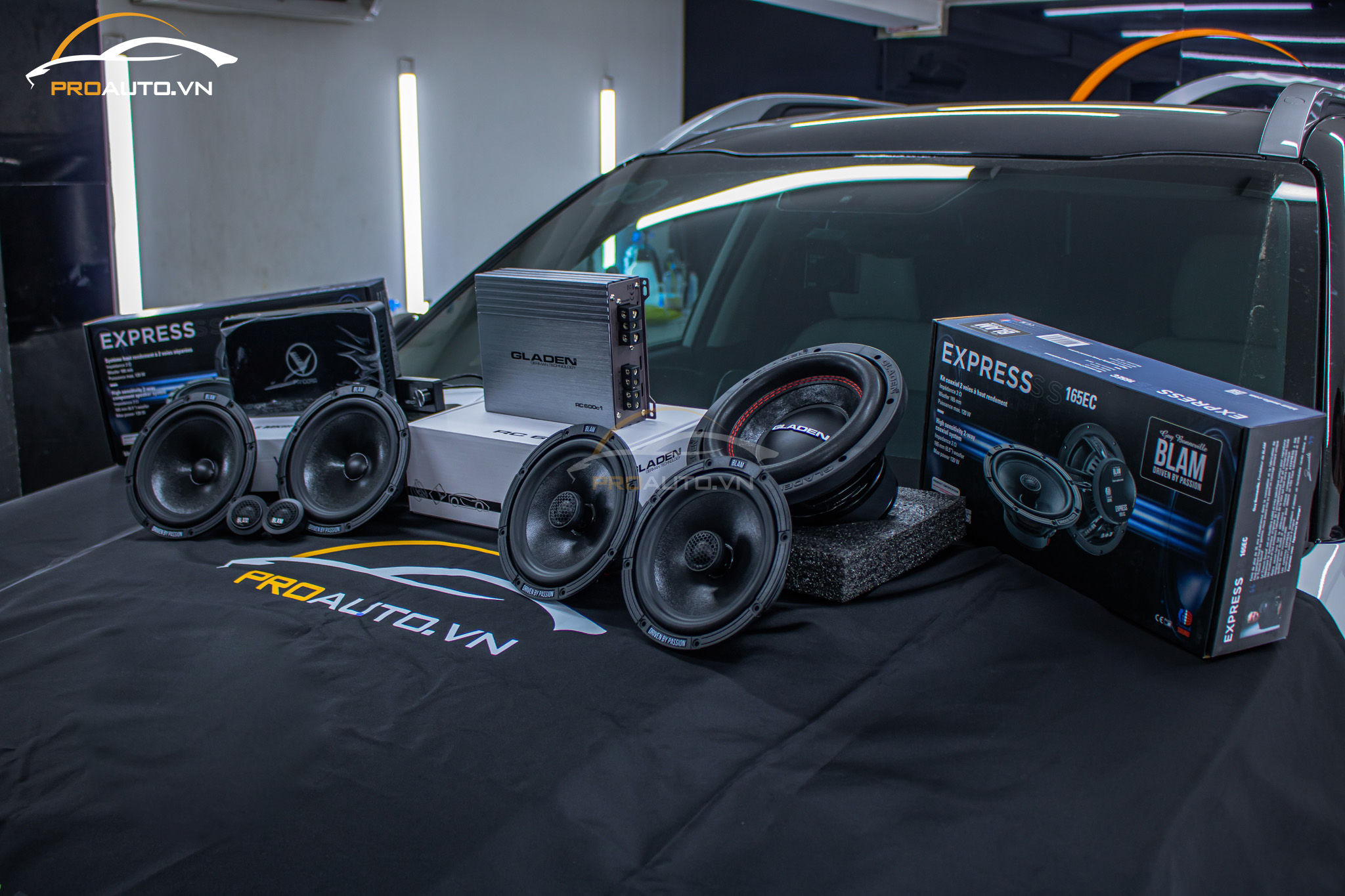 Cấu hình nâng cao độ âm thanh xe hơi Kia Sonet