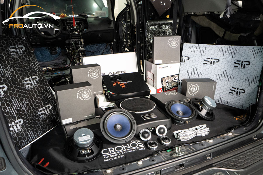 Gói độ âm thanh xe Kia Sonet cao cấp