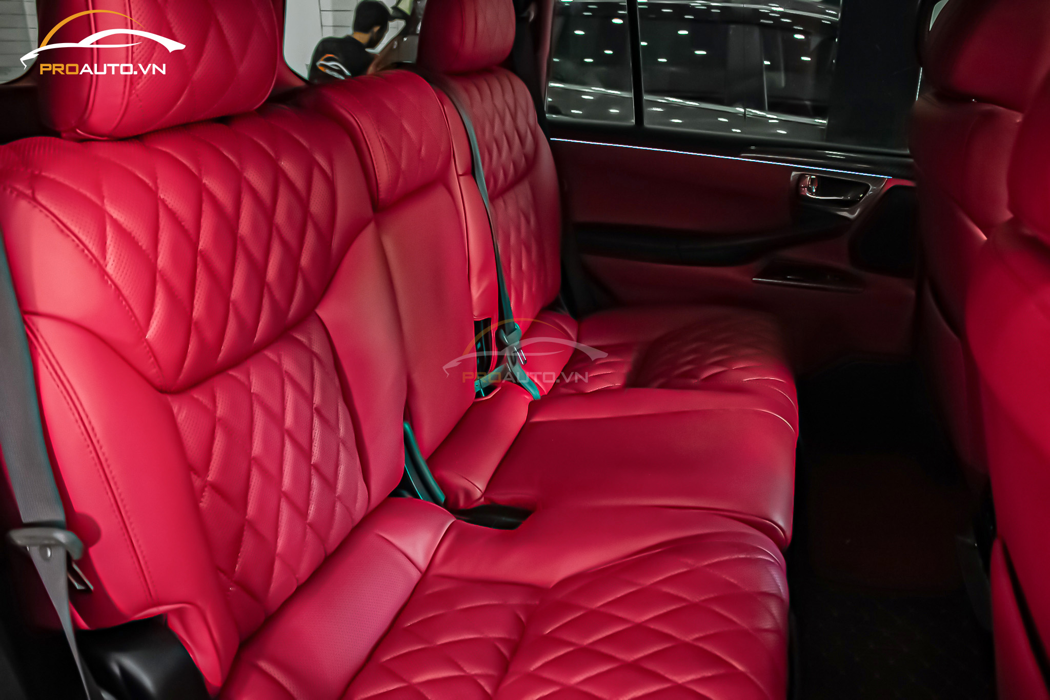 Đổi màu da ghế Lexus LX570 