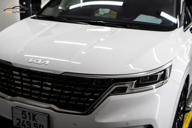 Bảo vệ lớp sơn chống axit hoá bề mặt xe