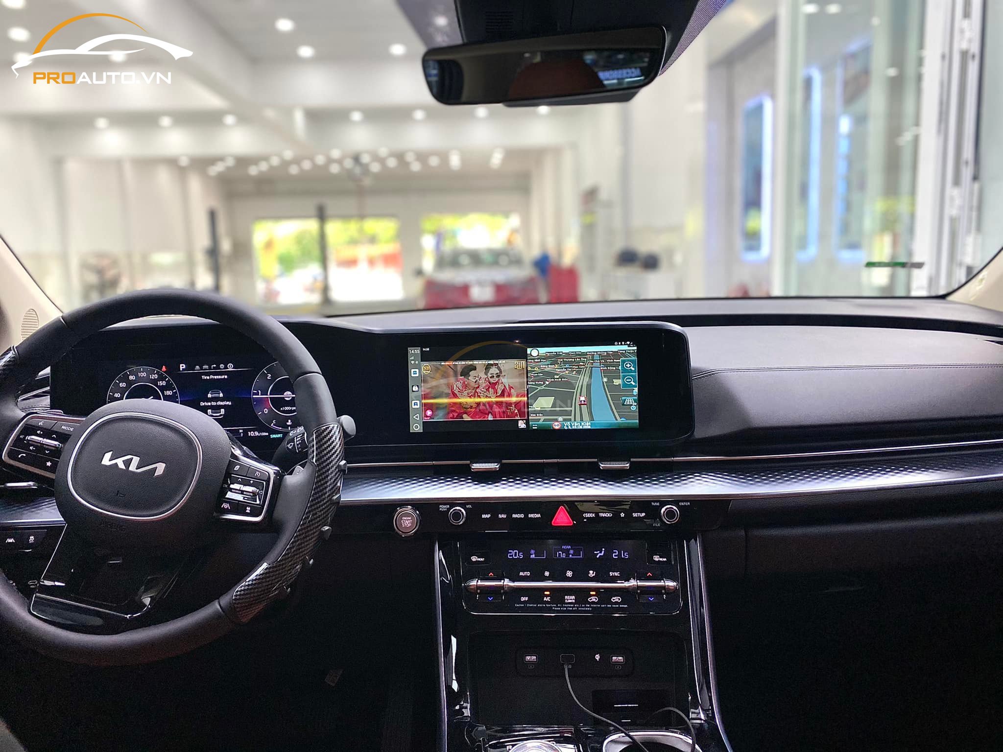 Android box ô to tích hợp bản đồ chỉ đường