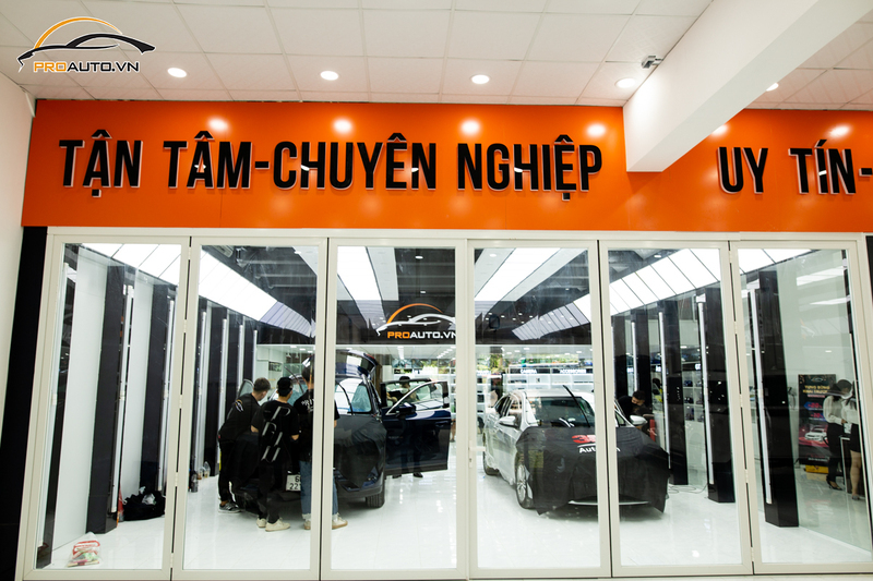 Phòng dán cách nhiệt 3M đạt tiêu chuẩn tại PROAUTO.VN
