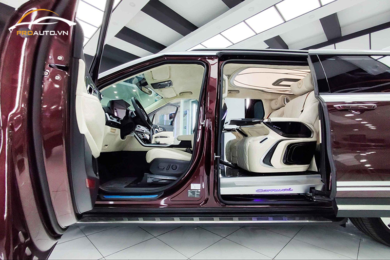 Độ xe KIA Carnival xu hướng thời thượng hiện nay