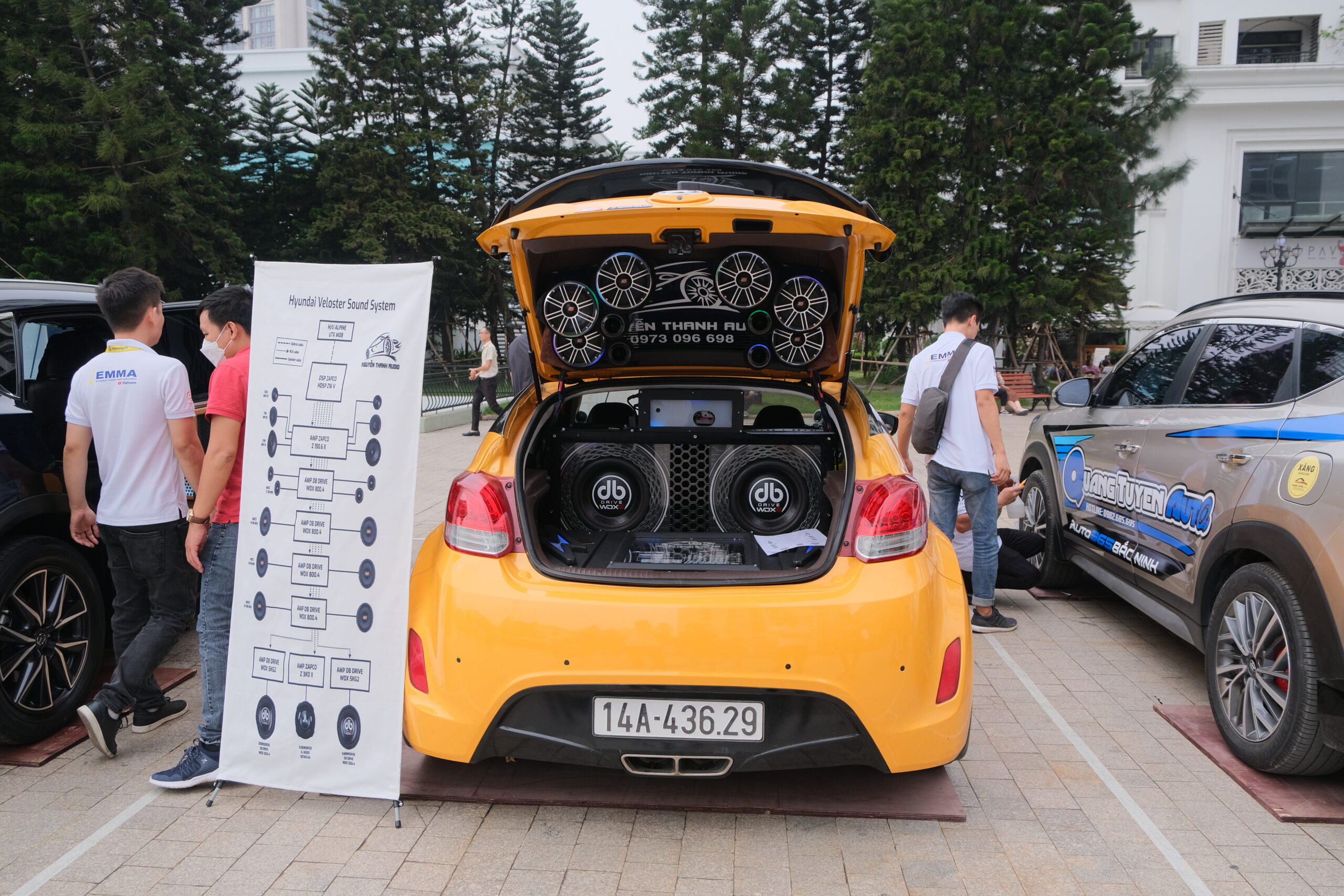 Xe thi đấu tại sự kiện EMMA Miền Bắc 2022