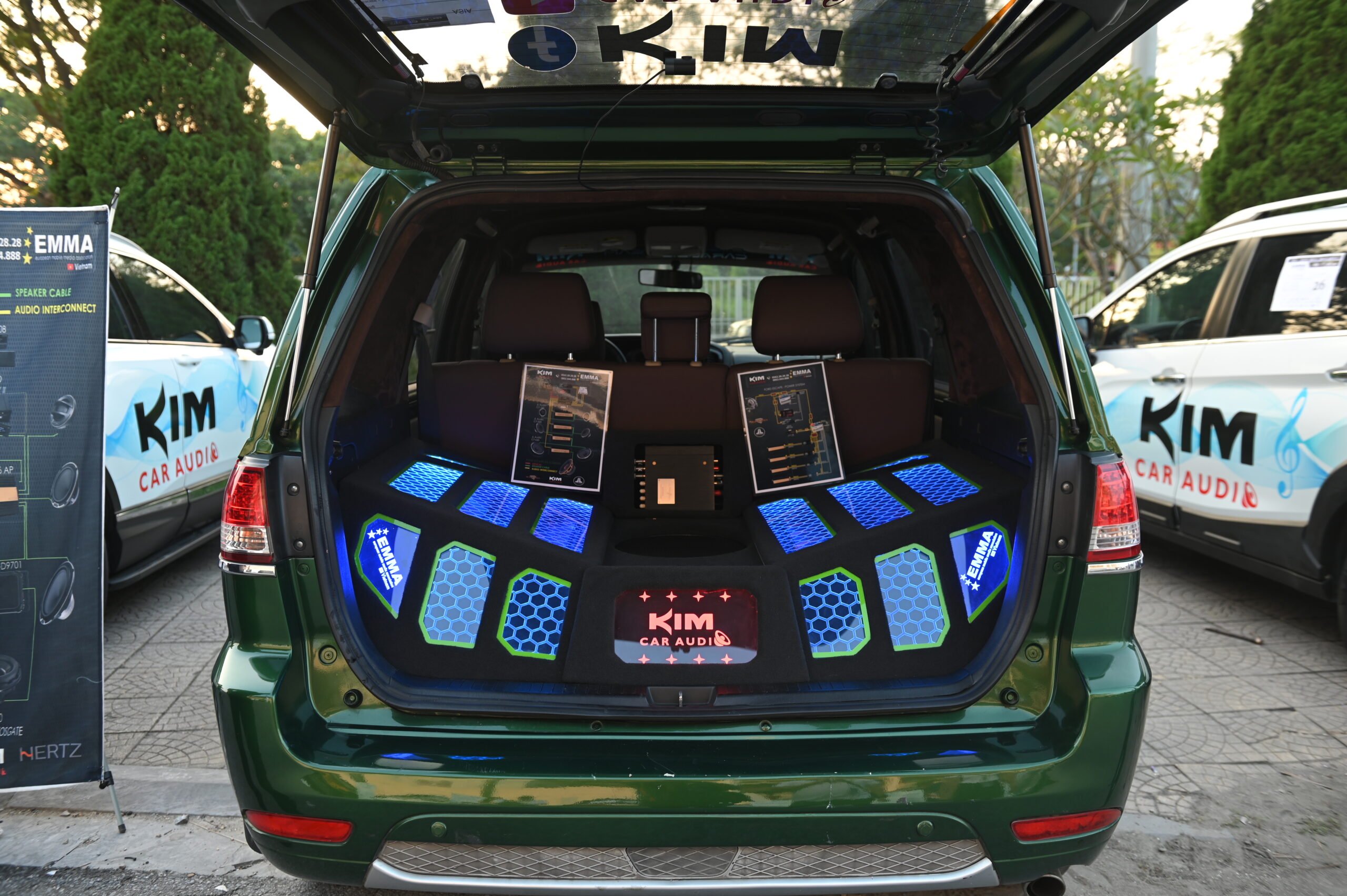 Xe thi đấu tại sự kiện EMMA Miền Bắc 2022