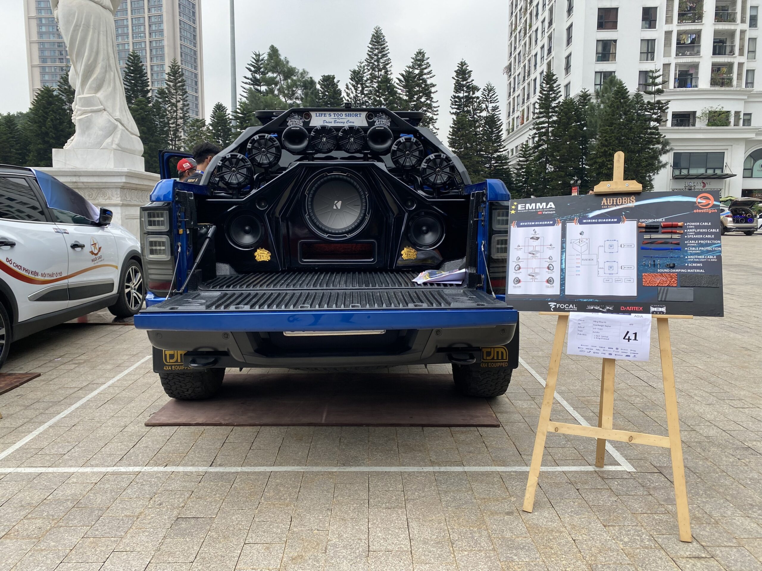 Xe thi đấu tại sự kiện EMMA Miền Bắc 2022