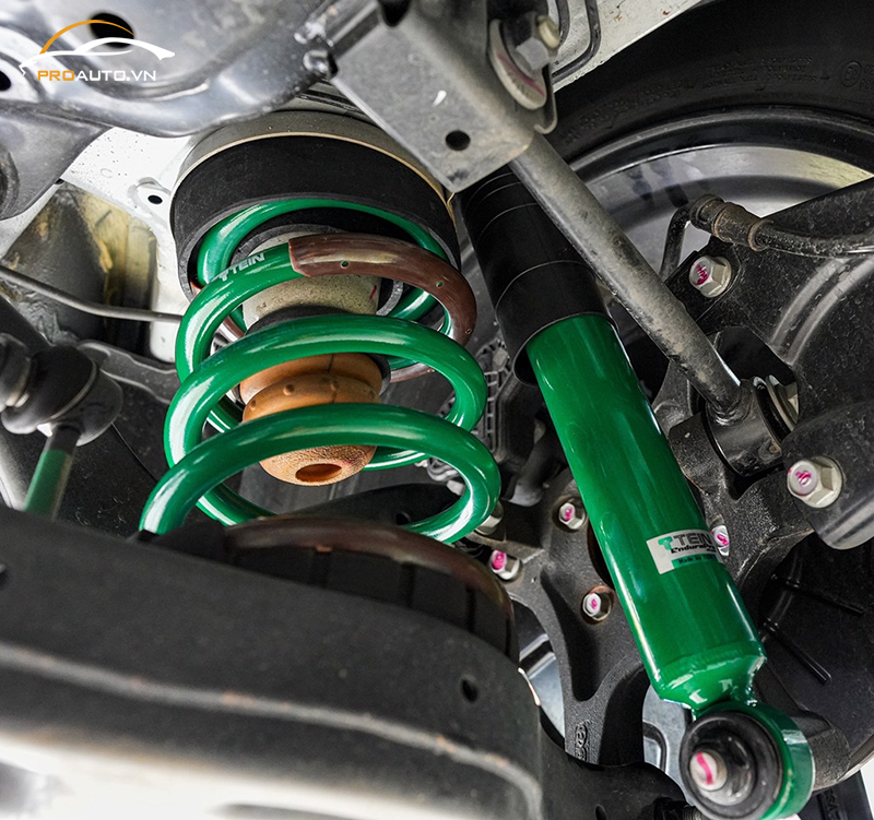 Nâng cấp phuộc cho xe KIA Carnival