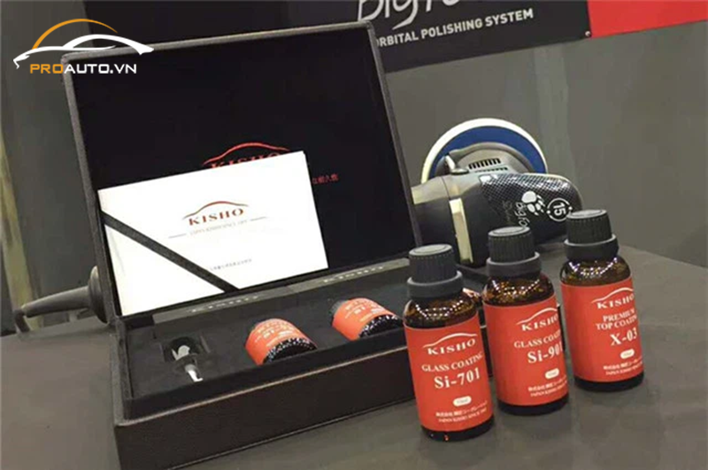 Phủ ceramic xe ô tô Kisho Ceramic Coatings
