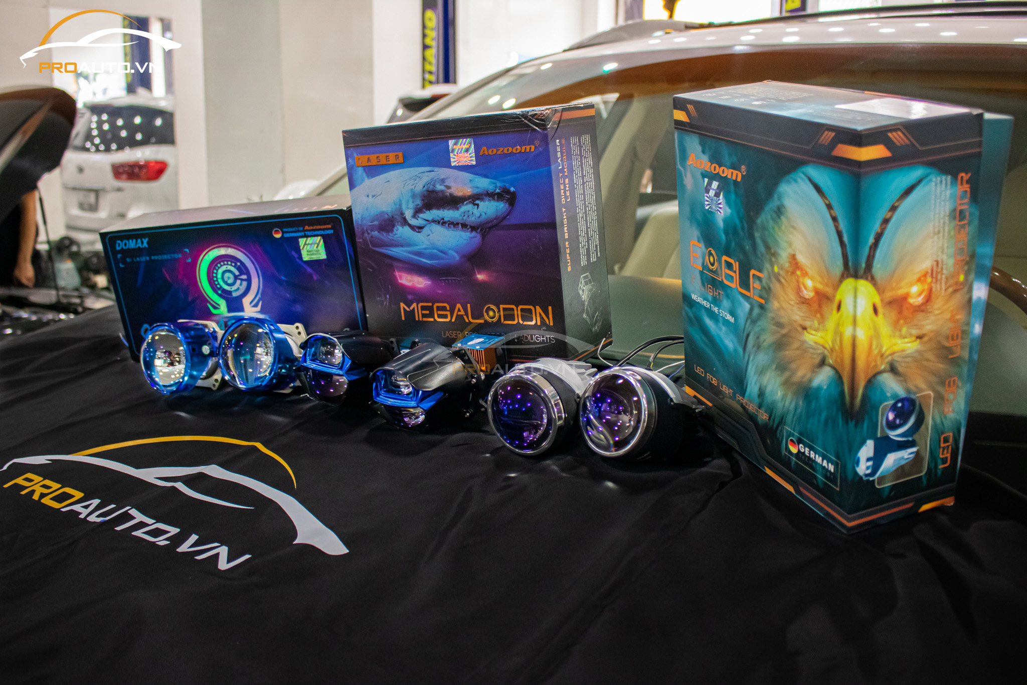 Khả năng chiếu gần và chiếu xa cần có hệ thống LED song song