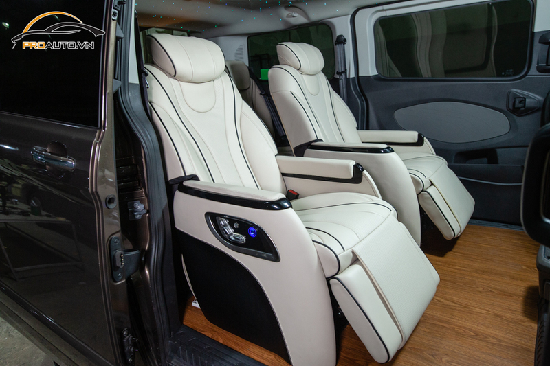Độ ghế Limousine Ford Everest 