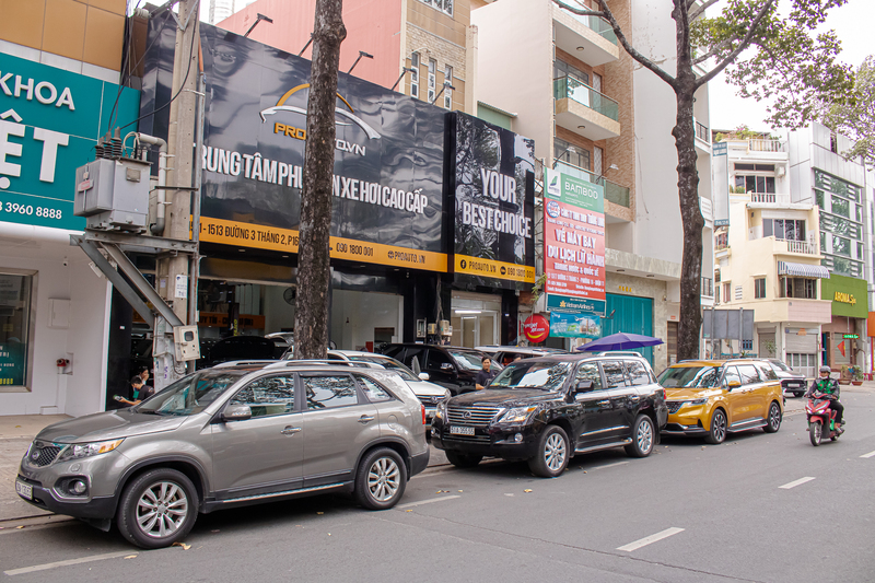 Địa chỉ độ đồ chơi xe Ford Everest 2023 tại TPHCM 