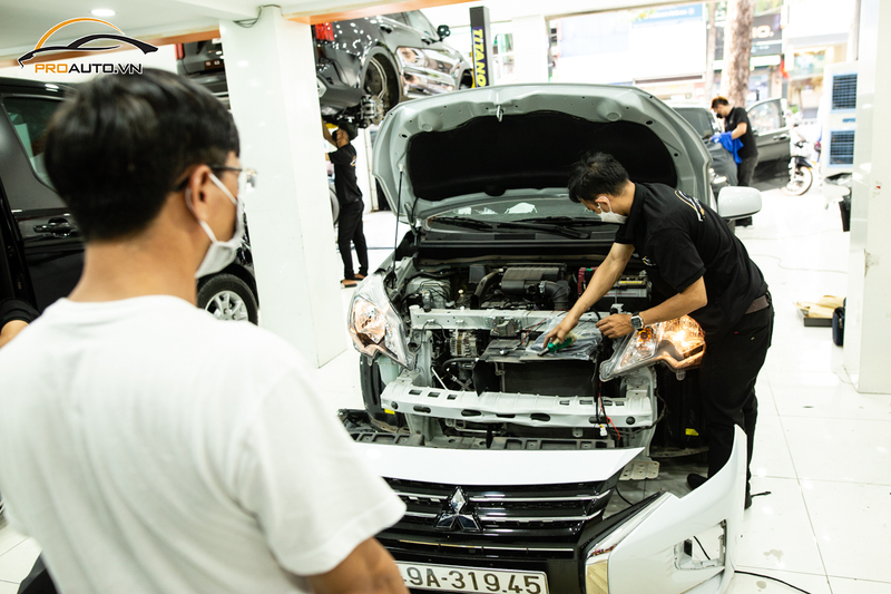 Độ đèn xe hơi chính hãng, chuyên nghiệp tại ProAuto.vn 