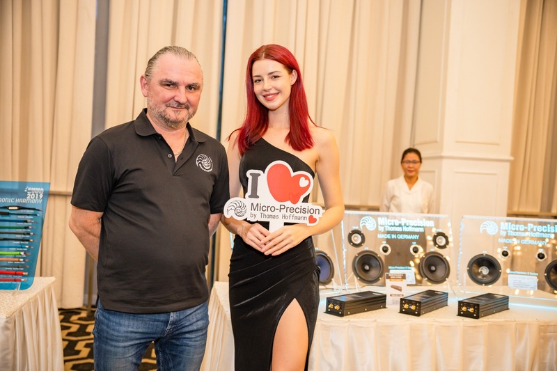 Ông Thomas Hoffman - nhà sáng lập thương hiệu âm thanh xe hơi Micro Precision