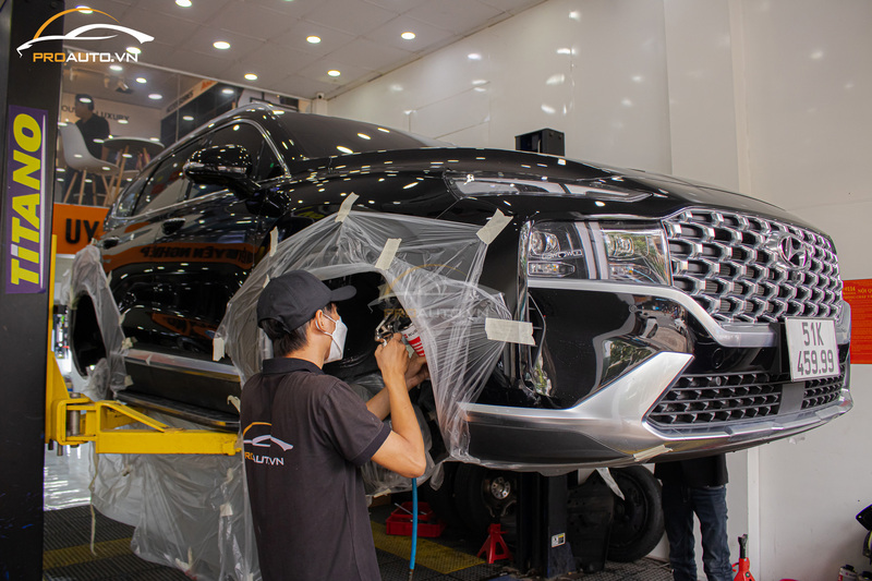 Kinh nghiệm sơn phủ gầm xe ô tô