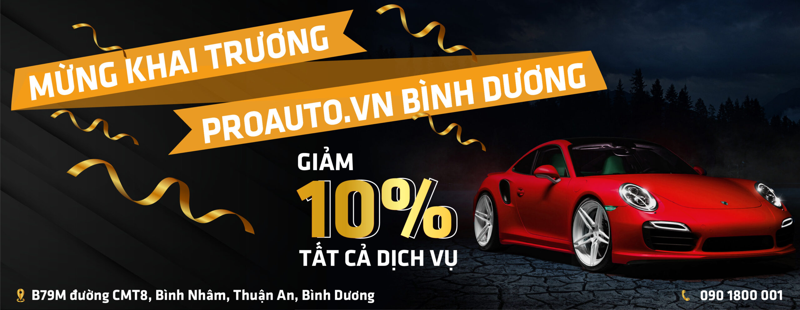 Mừng khai trương Proauto chi nhánh Bình Dương